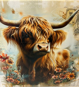 Highlander cow
