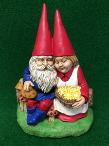 Friendly Gnome Couple