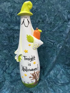 Halloween Tall "Tonight is Halloween" Ghost