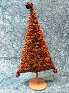 Fabric Autumn Leaves Bell Tree