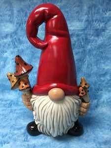 Med. Nordic Gnome with Mushrooms