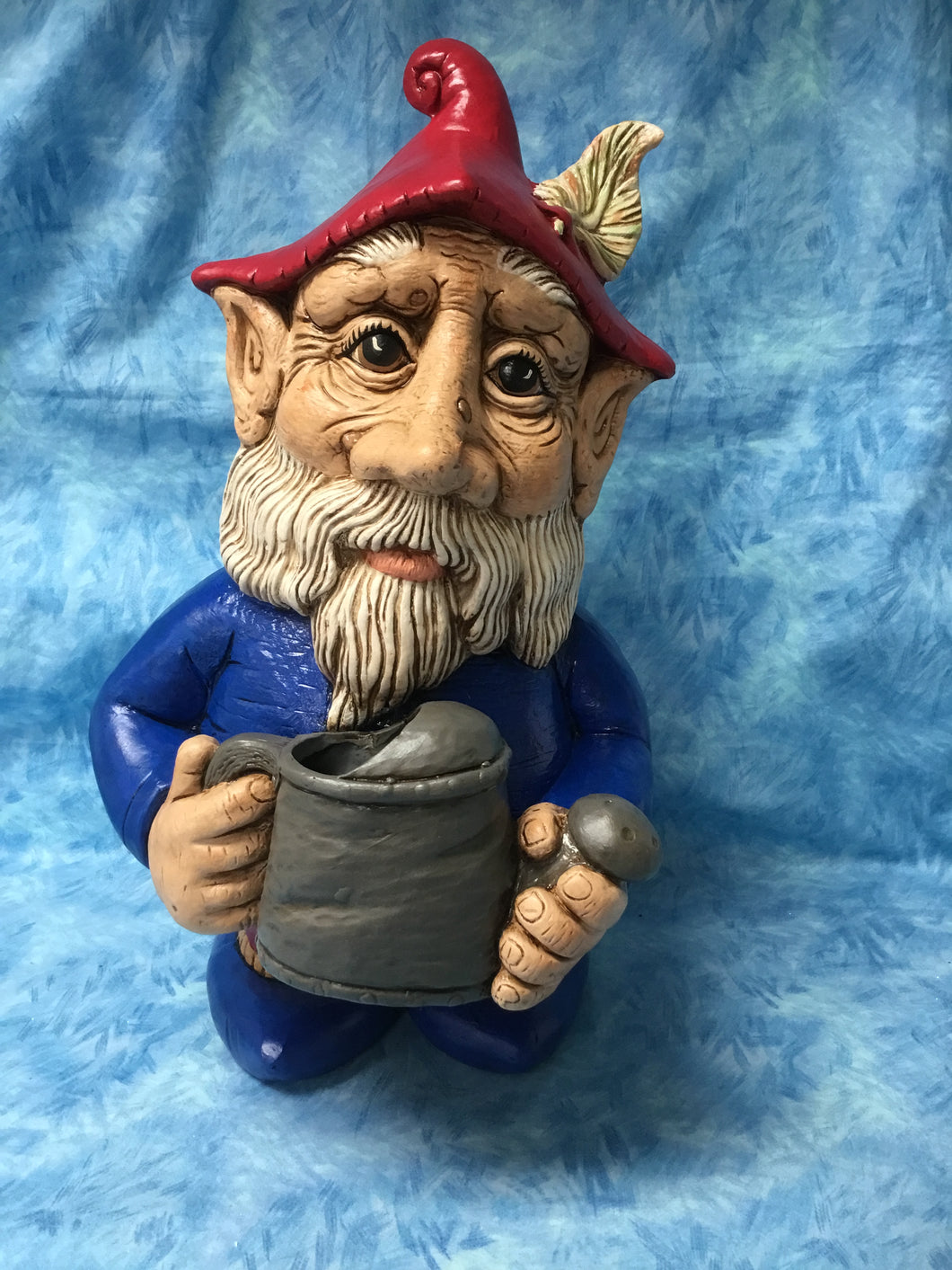 Woodland Man Gnome with Watering Can